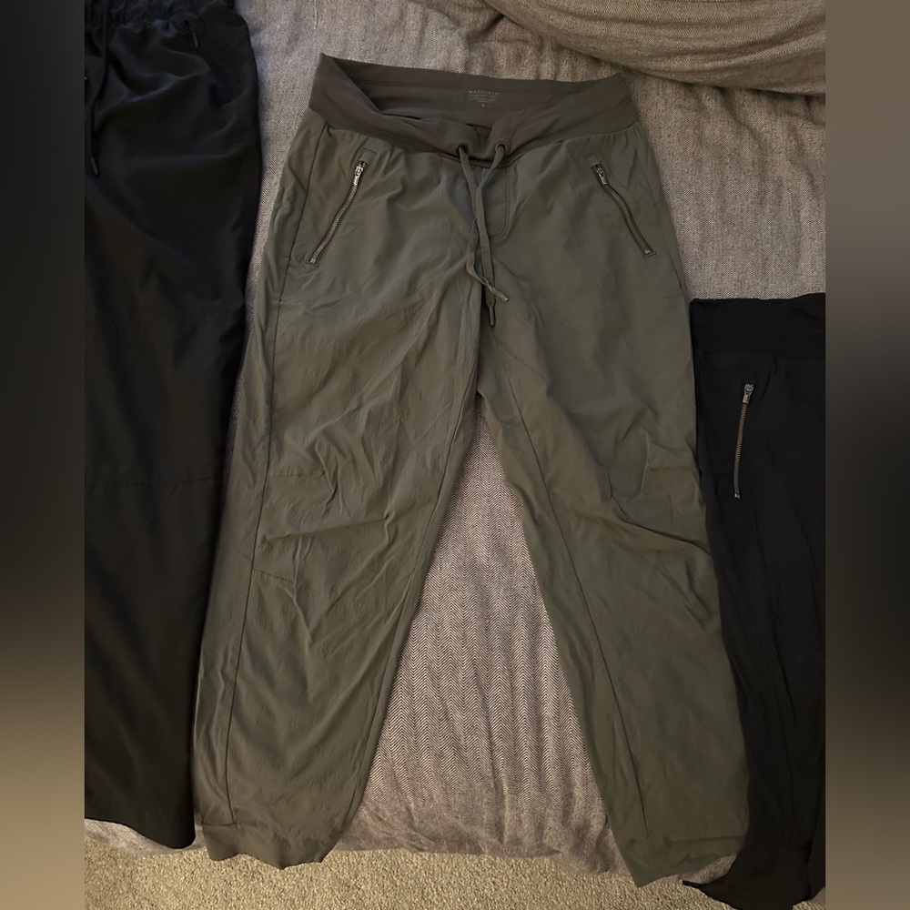 Athleta Olive Green Joggers